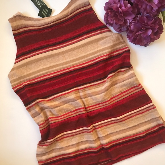 SOLD Lauren Ralph Lauren striped sweater - Picture 3 of 8